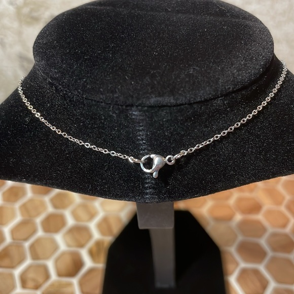 Chevron Amethyst Crystal Necklace Natural Healing - Picture 3 of 6